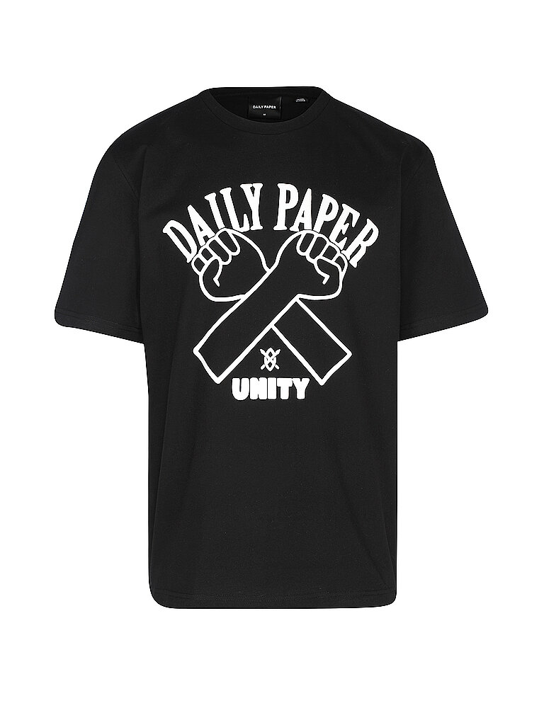 DAILY PAPER T-Shirt Milo schwarz | M
